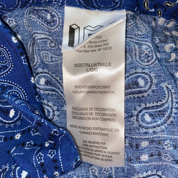 Woman’s shorts set blue - Picture 2 of 2